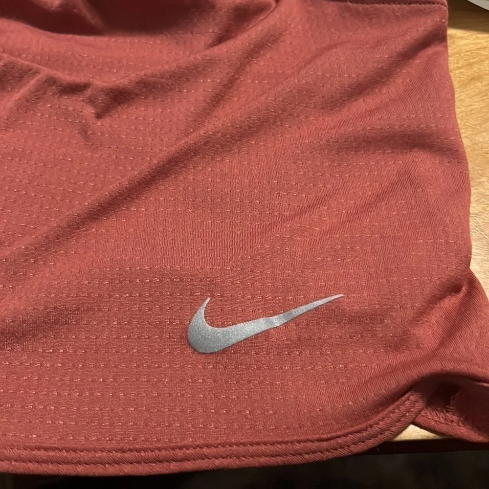 NWT Nike Women's Breathe Cool Cropped Running Top XXL Canyon Rust